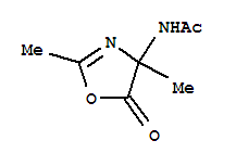 393128-09-1  Acetamide,N-(4,5-dihydro-2,4-dimethyl-5-oxo-4-oxazolyl)-