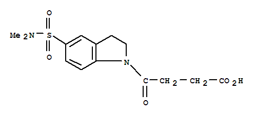 393795-65-8  1H-Indole-1-butanoicacid, 5-[(dimethylamino)sulfonyl]-2,3-dihydro-g-oxo-