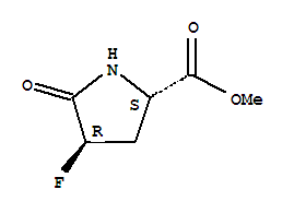 393810-25-8  L-Proline,4-fluoro-5-oxo-, methyl ester, (4R)-