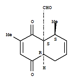 395643-39-7  4a(4H)-Naphthalenecarboxaldehyde,1,5,8,8a-tetrahydro-3,5-dimethyl-1,4-dioxo-, (4aR,5R,8aS)-rel- 395643-39-7  4a(4H)-Naphthalenecarboxaldehyde,1,5,8,8a-tetrahydro-3,5-dimethyl-1,4-dioxo-, (4aR,5R,8aS)-rel-