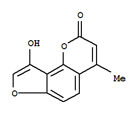 397874-72-5  2H-Furo[2,3-h]-1-benzopyran-2-one,9-hydroxy-4-methyl-