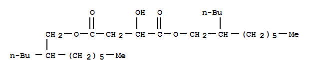 399551-19-0  Butanedioic acid,2-hydroxy-, 1,4-bis(2-butyloctyl) ester