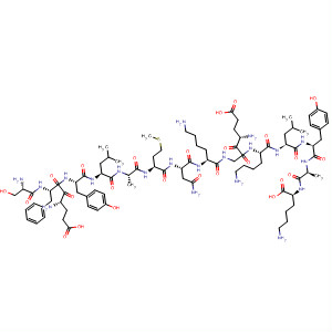 499994-32-0  L-Lysine,L-seryl-L-a-glutamyl-L-phenylalanyl-L-tyrosyl-L-leucyl-L-alanyl-L-methionyl-L-asparaginyl-L-lysyl-L-a-glutamylglycyl-L-lysyl-L-leucyl-L-tyrosyl-L-alanyl-