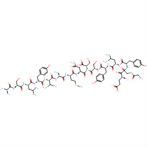 499994-40-0  L-Serine,L-alanyl-L-seryl-L-leucyl-L-tyrosyl-L-valyl-L-alanyl-L-methionyl-L-asparaginylglycyl-L-a-glutamylglycyl-L-tyrosyl-L-leucyl-L-tyrosyl-L-seryl-