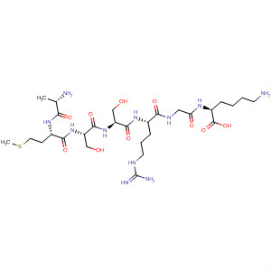 499994-87-5  L-Lysine, L-alanyl-L-methionyl-L-seryl-L-seryl-L-arginylglycyl-