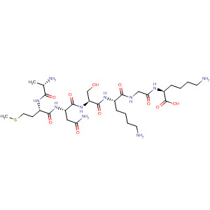 499994-88-6  L-Lysine, L-alanyl-L-methionyl-L-asparaginyl-L-seryl-L-lysylglycyl-