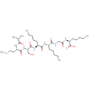 499994-89-7  L-Lysine, L-alanyl-L-methionyl-L-seryl-L-lysyl-L-lysylglycyl-