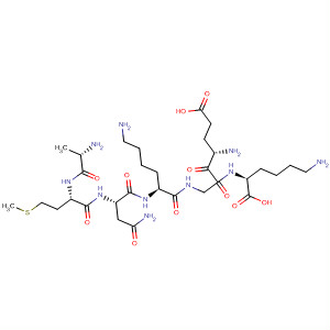 499994-91-1  L-Lysine, L-alanyl-L-methionyl-L-asparaginyl-L-lysyl-L-a-glutamylglycyl-