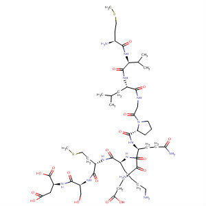 499997-67-0  L-Aspartic acid,L-methionyl-L-valyl-L-leucylglycyl-L-prolyl-L-a-glutamyl-L-glutaminyl-L-lysyl-L-methionyl-L-seryl-