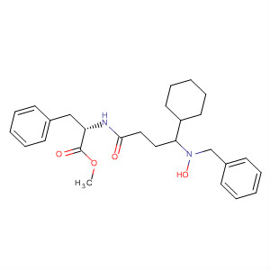 499999-45-0  L-Phenylalanine,N-[4-cyclohexyl-4-[hydroxy(phenylmethyl)amino]-1-oxobutyl]-, methylester