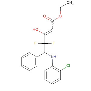 497845-60-0  2-Pentenoic acid,5-[(2-chlorophenyl)amino]-4,4-difluoro-3-hydroxy-5-phenyl-, ethyl ester