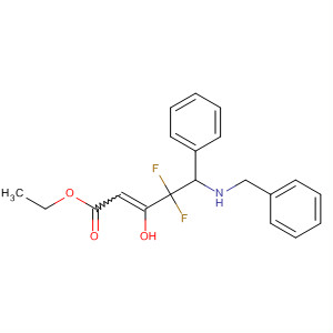 497845-64-4  2-Pentenoic acid,4,4-difluoro-3-hydroxy-5-phenyl-5-[(phenylmethyl)amino]-, ethyl ester