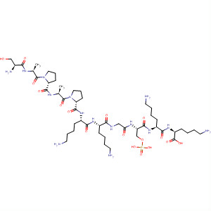 497848-93-8  L-Lysine,L-seryl-L-alanyl-L-prolyl-L-alanyl-L-prolyl-L-lysyl-L-lysylglycyl-O-phosphono-L-seryl-L-lysyl-