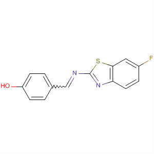 497858-88-5  Phenol, 4-[[(6-fluoro-2-benzothiazolyl)imino]methyl]-