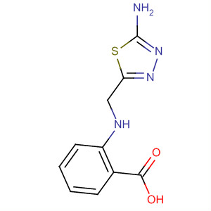 497871-01-9  Asid benzoik, 2-[[(5-amino-1,3,4-thiadiazol-2-yl)methyl]amino]-