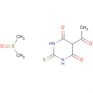 497876-79-6  4,6(1H,5H)-Pyrimidinedione, 5-acetyldihydro-2-thioxo-, compd. withsulfinylbis[methane] (1:1)