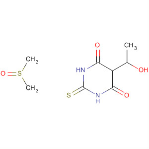 497876-91-2  4,6(1H,5H)-Pyrimidinedione, dihydro-5-(1-hydroxyethyl)-2-thioxo-,compd. with sulfinylbis[methane] (1:1)