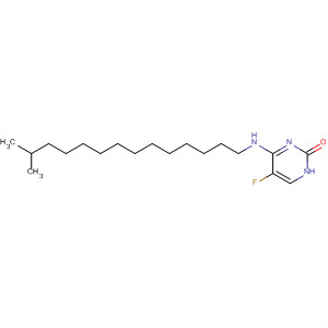 497880-47-4  2(1H)-Pyrimidinone, 5-fluoro-4-[(13-methyltetradecyl)amino]-