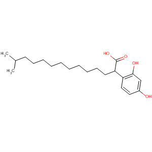 497880-51-0  Benzeneacetic acid, 2,4-dihydroxy-a-(11-methyldodecyl)-