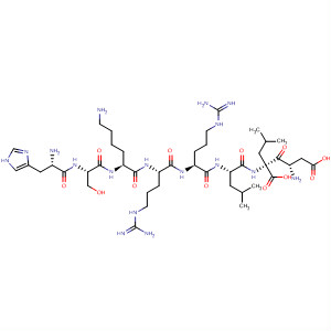 497916-10-6  L-Leucine,L-histidyl-L-seryl-L-lysyl-L-arginyl-L-arginyl-L-leucyl-L-a-aspartyl-