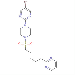 497923-70-3  Piperazine,1-(5-bromo-2-pyrimidinyl)-4-[[(2E)-5-(2-pyrimidinyl)-2-pentenyl]sulfonyl]-
