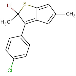 497924-67-1  Lithium, [3-(4-chlorophenyl)-2,5-dimethyl-2H-cyclopenta[b]thien-2-yl]-