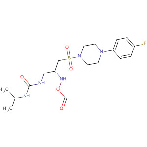 Piperazine Fluorophenyl Formylhydroxyamino