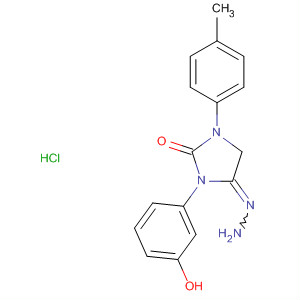 497929-98-3  2-Imidazolidinone, (3-hydroxyphenyl)(4-methylphenyl)hydrazone,monohydrochloride