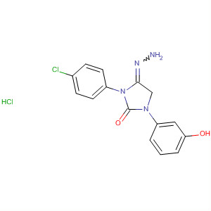 497930-17-3  2-Imidazolidinone, (4-chlorophenyl)(3-hydroxyphenyl)hydrazone,monohydrochloride
