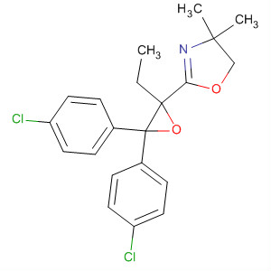 497930-91-3  Oxazole,2-[3,3-bis(4-chlorophenyl)-2-ethyloxiranyl]-4,5-dihydro-4,4-dimethyl-
