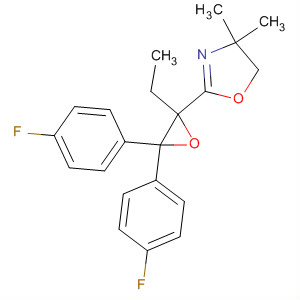 497930-92-4  Oxazole,2-[2-ethyl-3,3-bis(4-fluorophenyl)oxiranyl]-4,5-dihydro-4,4-dimethyl-