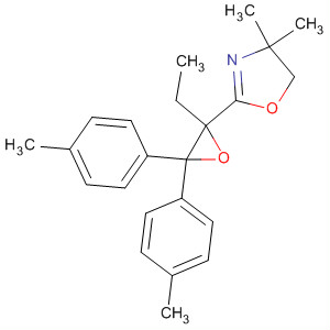 497930-93-5  Oxazole,2-[2-ethyl-3,3-bis(4-methylphenyl)oxiranyl]-4,5-dihydro-4,4-dimethyl-
