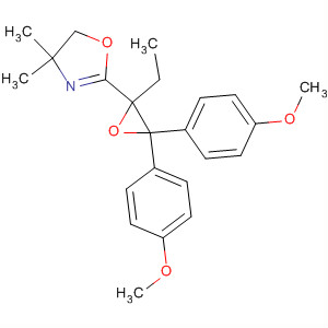 497930-94-6  Oxazole,2-[2-ethyl-3,3-bis(4-methoxyphenyl)oxiranyl]-4,5-dihydro-4,4-dimethyl-