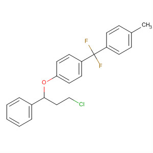 497932-11-3  Benzene,1-(3-chloro-1-phenylpropoxy)-4-[difluoro(4-methylphenyl)methyl]-