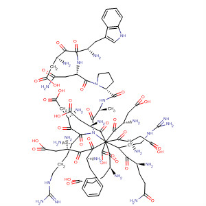 497932-92-0  L-Arginine,L-glutaminyl-L-a-aspartyl-L-arginyl-L-a-glutamyl-L-a-aspartyl-L-a-aspartyl-L-a-aspartyl-L-phenylalanyl-L-a-aspartyl-L-tryptophyl-L-asparaginyl-L-prolyl-L-alanyl-L-a-aspartyl-