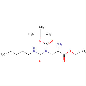 497934-07-3  L-Alanine,N-[(1,1-dimethylethoxy)carbonyl]-3-[[(pentylamino)carbonyl]amino]-,ethyl ester