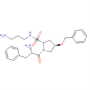 497936-06-8  L-Prolinamide, D-phenylalanyl-N-(3-aminopropyl)-4-(phenylmethoxy)-,(4R)-