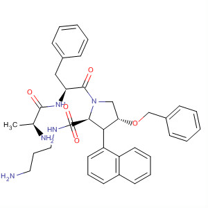 497936-35-3  L-Prolinamide,3-(1-naphthalenyl)-D-alanyl-D-phenylalanyl-N-(3-aminopropyl)-4-(phenylmethoxy)-, (4R)-