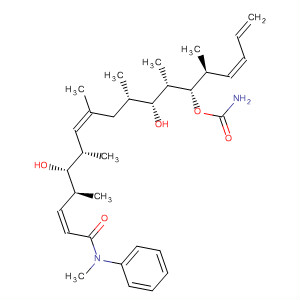 497938-22-4  2,7,15,17-Octadecatetraenamide,13-[(aminocarbonyl)oxy]-5,11-dihydroxy-N,4,6,8,10,12,14-heptamethyl-N-phenyl-, (2Z,4S,5S,6S,7Z,10S,11R,12S,13S,14S,15Z)-