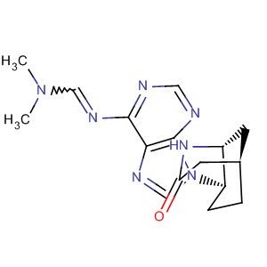 497944-21-5  Methanimidamide,N,N-dimethyl-N'-[9-[(1R,5R,8R)-3-oxo-2-azabicyclo[3.3.1]non-8-yl]-9H-purin-6-yl]-