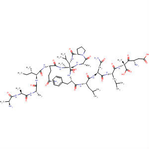 497949-82-3  L-Alanine,L-alanyl-L-alanyl-L-alanyl-L-isoleucyl-L-glutaminyl-L-alanyl-L-alanyl-L-prolyl-L-valyl-L-phenylalanyl-L-leucyl-L-asparaginyl-L-leucyl-L-a-aspartyl-