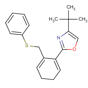 497954-11-7  Oxazole,4-(1,1-dimethylethyl)-4,5-dihydro-2-[2-[(phenylthio)methyl]phenyl]-, (4S)-