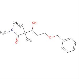497956-81-7  Pentanamide, 3-hydroxy-N,N,2,2-tetramethyl-5-(phenylmethoxy)- 497956-81-7  Pentanamide, 3-hydroxy-N,N,2,2-tetramethyl-5-(phenylmethoxy)-