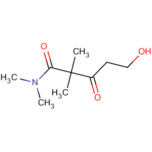 497956-84-0  Pentanamide, 5-hydroxy-N,N,2,2-tetramethyl-3-oxo- 497956-84-0  Pentanamide, 5-hydroxy-N,N,2,2-tetramethyl-3-oxo-