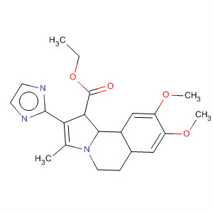 497962-04-6  Pyrrolo[2,1-a]isoquinoline-1-carboxylic acid,5,6-dihydro-2-(1H-imidazol-2-yl)-8,9-dimethoxy-3-methyl-, ethyl ester