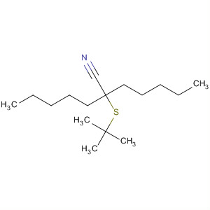 49827-22-7  Heptanenitrile, 2-[(1,1-dimethylethyl)thio]-2-pentyl-