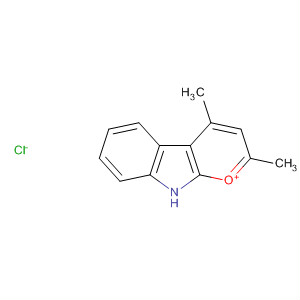 49851-35-6  9H-Pyrano[2,3-b]indol-1-ium, 2,4-dimethyl-, chloride