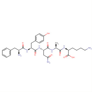 498527-93-8  L-Lysine, L-phenylalanyl-L-tyrosyl-L-asparaginyl-L-alanyl-