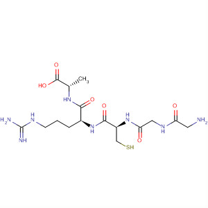 498528-05-5  L-Alanine, glycylglycyl-L-cysteinyl-L-arginyl-