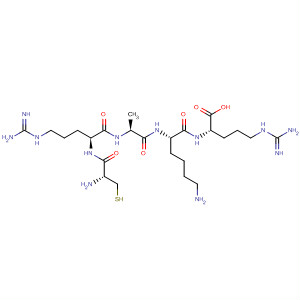 498528-07-7  L-Arginine, L-cysteinyl-L-arginyl-L-alanyl-L-lysyl-